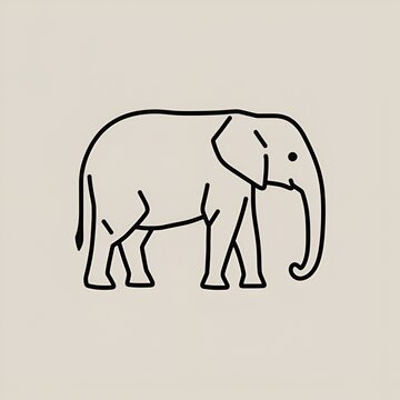 elephant vector illustration