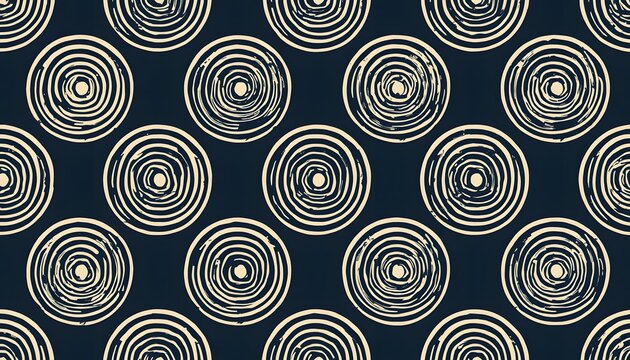 abstract seamless pattern with circles