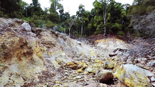 Vulkan Jaboi geothermal area at Pulau Weh island in Sumatra, Aceh, Indonesia