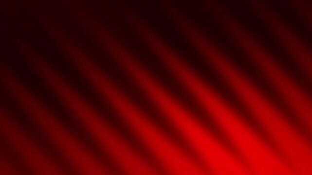 Abstract red light rays background, dynamic glowing beam motion effect