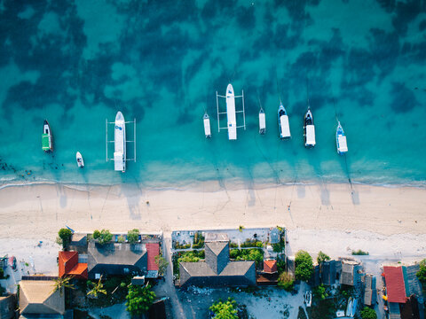 Boats in Bali