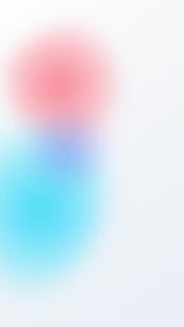 Minimalist Pastel Fluid Gradient Mesh Vertical Motion Background.