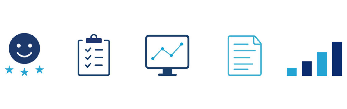 User admin computer on computer vector icon set. Administrator system symbol