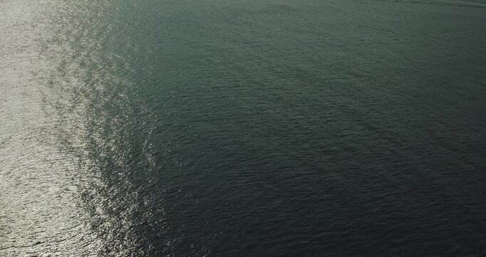 Sunlight Reflecting on Calm Tropical Sea