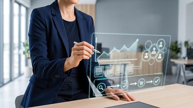 Strategic digital marketing empowering business growth through innovative online strategies and data driven insights