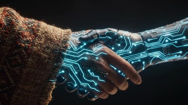 High resolution stock video footage of two hands shaking merging pattern showing abstract micro structural details and textures with professional motion details