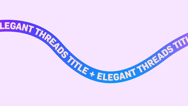 Elegant Threads Title