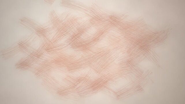 Terracotta Limewash Wall Painted Brush Stroke by Stroke Animation