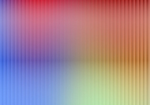 Vibrant rainbow spectrum vertical ribbed glass texture background, colorful prismatic gradient linear fluted reeded glass backdrop, sleek modern graphic art for web design, packaging cover