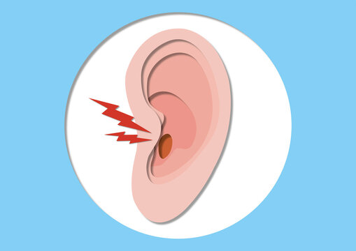 Earache, conceptual illustration