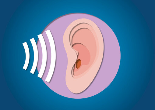 Hearing, conceptual illustration