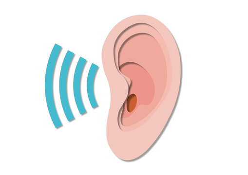 Hearing, conceptual illustration