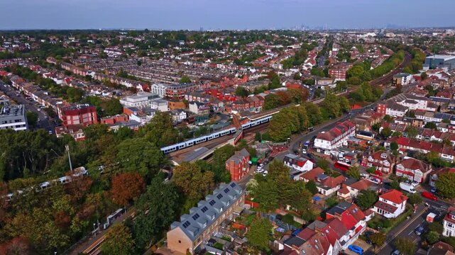 Aerial View of Raynes Park
