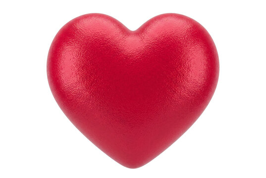 Textured Red Heart Symbol