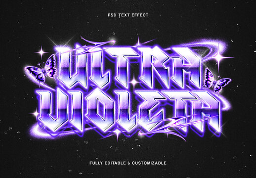 Airbrush Glow Text Effect