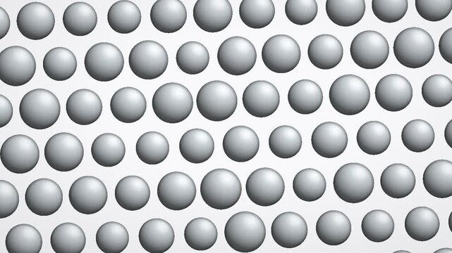 Soft bubble wrap texture loop with horizontal motion