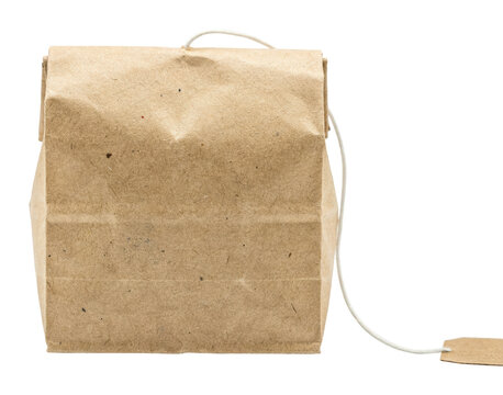 brown kraft package cutout small kraft package isolated transparent background image
