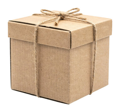 brown cardboard box png square cardboard box png isolated transparent background image