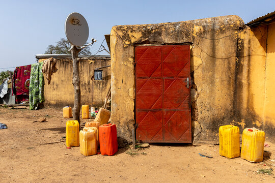 Village compound entrance of the Tamberma tribe, Tamberma, Togo
