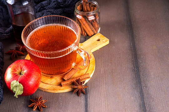 Sweet autumn apple spice tea