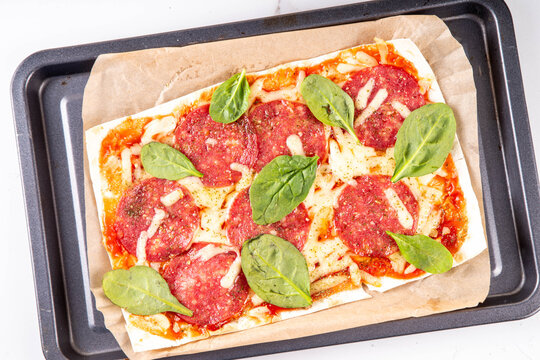 Flatbread Pepperoni Pizza