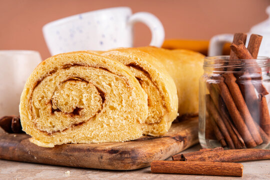 Sourdough Pumpkin Cinnamon Swirl Bread