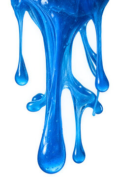 blue paint splashes