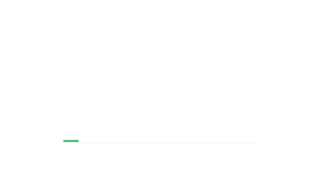 Green bar charts representing business growth on white background