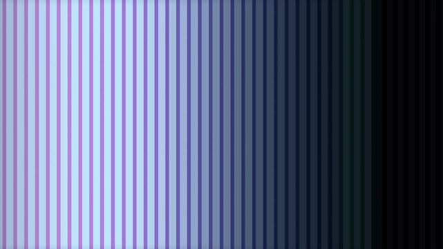 Abstract vertical lines background, purple digital scanline pattern, minimalist geometric stripes with dark blue gradient, retro tech texture