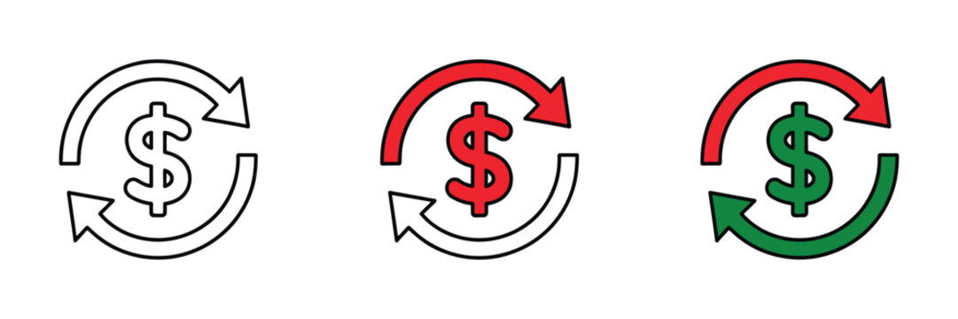 Price Up and Down Icon Representing Cost Fluctuation, Pricing Changes, Market Trends, Finance, and Economic Analysis