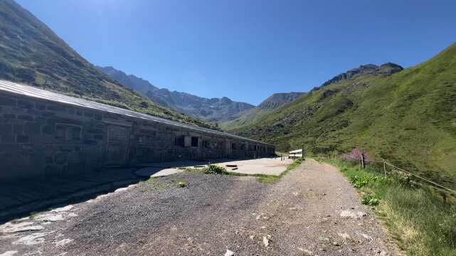 Davos in den Bergen.