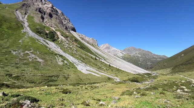 Davos in den Bergen.