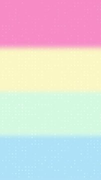 Animated gradient rectangle shapes portrait,pastel color background, colorful dynamic geometric motion graphic for modern, trendy and presentation design projects