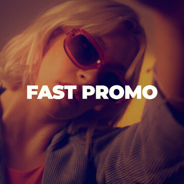 Fast Promo Opener. Square Stories for Social Media.