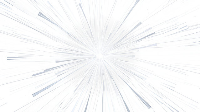 Cinematic Radial Light Burst Graphic - Variation 03