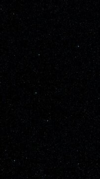 Imitation Space with Twinkling Colored Pointed Stars. Space inspired lights shimmer subtly in cosmic pattern.