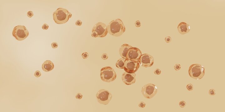 MRSA, Staphylococcus aureus, Coccus, Diplococcus, Streptococcus, Golden staph. 3d render