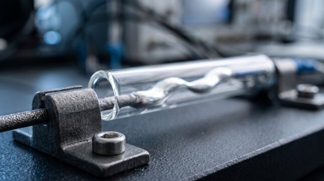 Liquid metal bridge responds between sealed electrodes