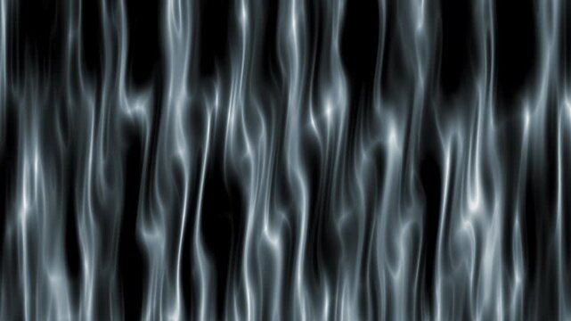 Dark flowing wave texture animation with smooth vertical motion and abstract metallic lines