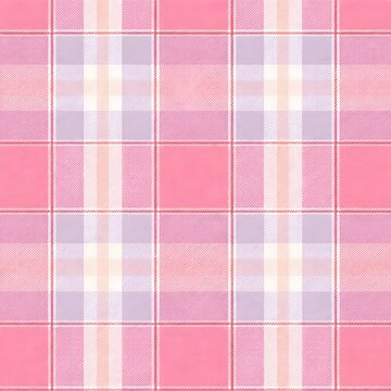Pink and Purple Plaid Pattern Background