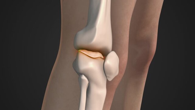 Damaged Meniscus to Healthy Knee Joint Structure