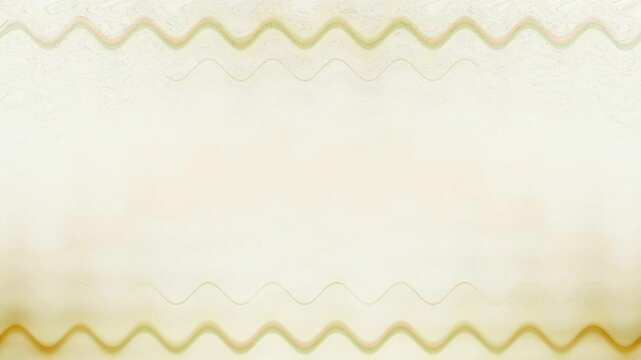 Rectangular wavy horizontal neon frame, glowing from long orange lines of pulsating light frame. Light background. Blank space for your own content in the middle.