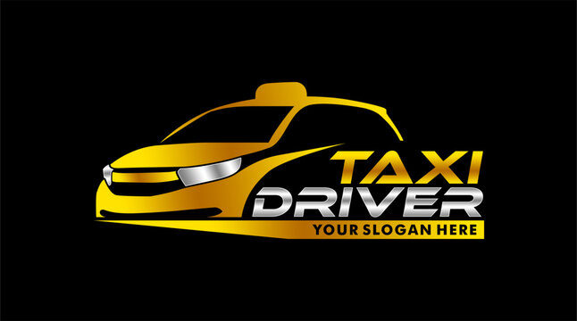 Taxi logo vector design car services,cab,transportation travel business driver,rental,ride services