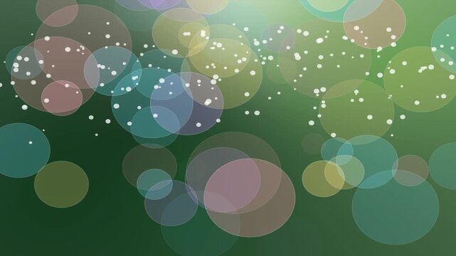 bright bookeh motion backround abstract sparkling Fir Blizzard Festive Motion
