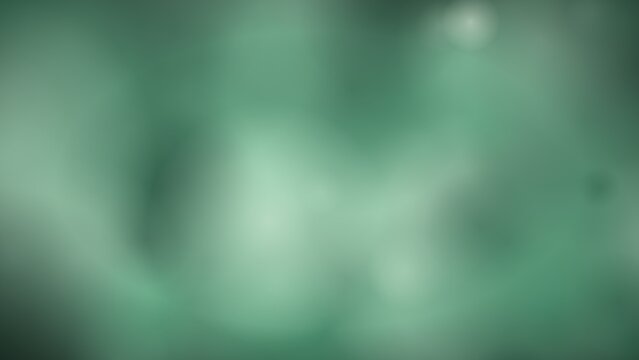 Dynamic green abstract blurred background featuring bright bokeh light points and soft gradient transitions, perfect design texture