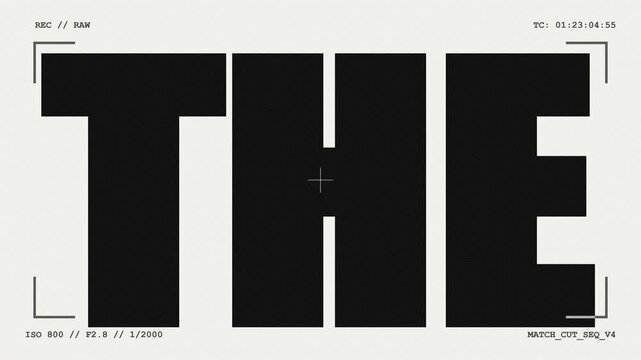 A high-resolution 4K motion graphics advertisement themed MEGA SALE, featuring highly dynamic text match cuts.