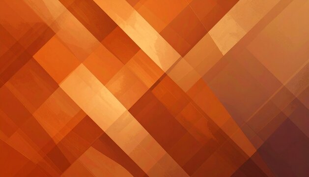 Abstract orange geometric pattern with varying shapes and opacity