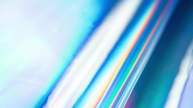 Abstract rainbow light refraction pattern