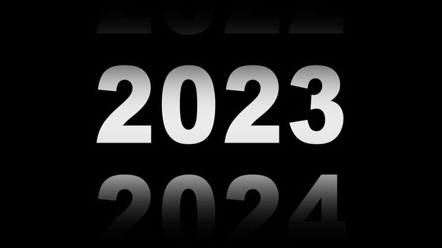 Fast time lapse speed timer showing years changing from 2000 to 2025 on dark background representing historical progress future transition decades passing rapid chronology visual animation and time
