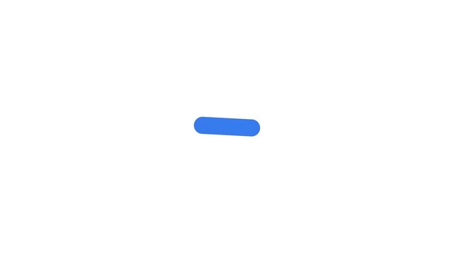 Motion graphics featuring blue arithmetic operators plus, minus, and division transitioning on a white background. Simple educational animation for math and finance.